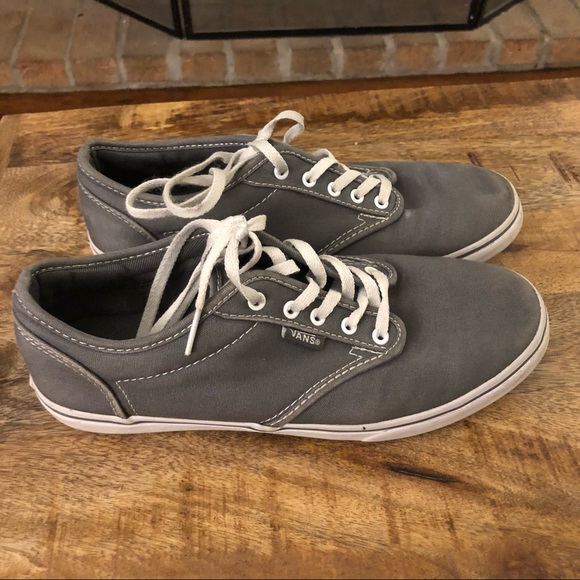 dans vans off the wall grey 